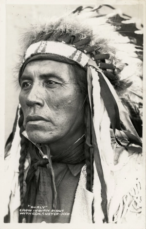 Curley (Crow scout) portrait