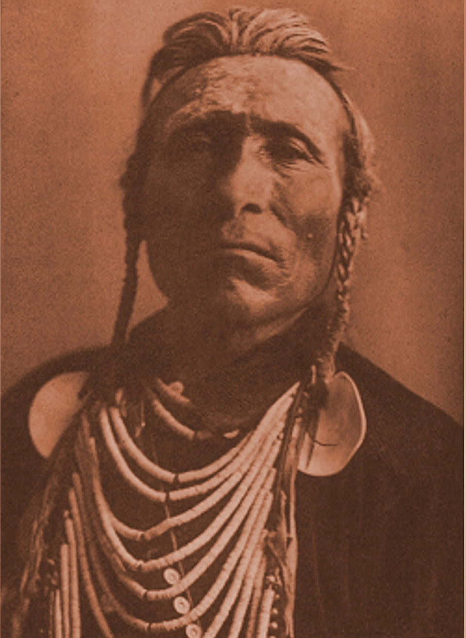 Goes Ahead (Crow scout) portrait